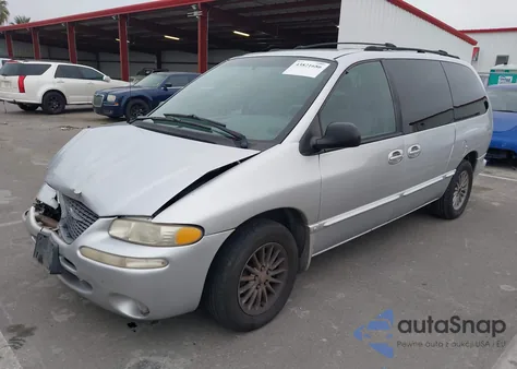 2000 Chrysler Town & Country Lx from USA, damaged, VIN 1C4GP44R5YB717634
